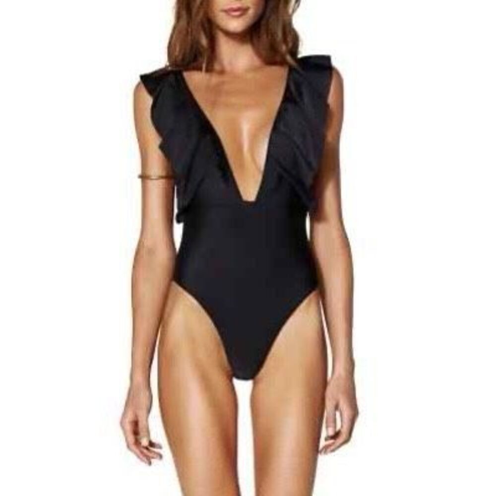 VIX SWIM Cutout One-Piece Swimsuit Size Medium